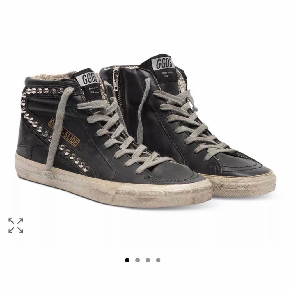 Golden Goose Women’s Slide Classic Leather Sneakers